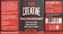 Label for Creatine