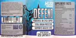Label for Defend