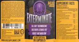Label for Exterminate
