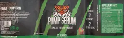 Label for Pump Serum Jungle Juice