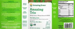 Label for Amazing Trio