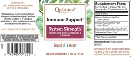 Label for Immune Support