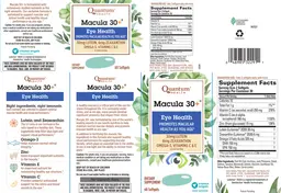 Label for Macula 30+ Eye Health