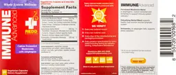 Label for Immune Advanced
