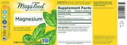 Label for Magnesium