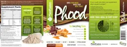 Label for Phood Chocolate Caramel