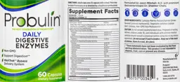 Label for Daily Digestive Enzymes