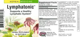 Label for Lymphatonic