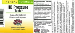 Label for HB Pressure Tonic