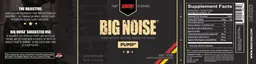 Label for Big Noise Tiger's Blood