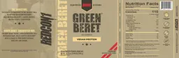 Label for Green Beret Strawberry
