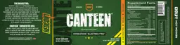 Label for Canteen Orange Crush