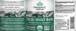 Label for Tulsi - Holy Basil