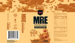 Label for MRE Salted Caramel