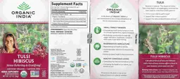 Label for Tulsi Hibiscus