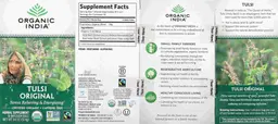 Label for Tulsi Original