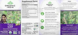 Label for Tulsi Sleep