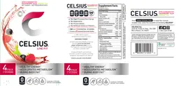 Label for Non-Carbonated Raspberry Acai Green Tea