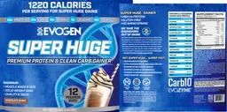 Label for Super Huge Chocolate Shake