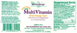 Label for Entire Family! MultiVitamin