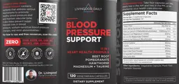 Label for Blood Pressure Support