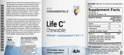 Label for Life C Chewable