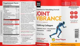 Label for Joint Vibrance Orange Pineapple