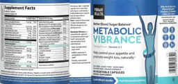 Label for Metabolic Vibrance