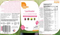 Label for Lactivate
