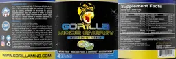 Label for Gorilla Mode Energy Lemon Lime
