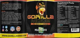 Label for Gorilla Mode Mojo Mojito