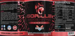 Label for Gorilla Mode Nitric Bombsicle