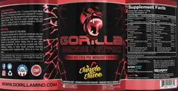 Label for Gorilla Mode Nitric Jungle Juice