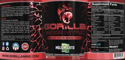 Label for Gorilla Mode Nitric Mojo Mojito