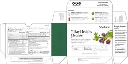 Label for 7-Day Healthy Cleanse