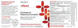 Label for +Heart Cholesterol Reduction Complex