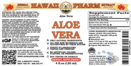 Label for Aloe vera