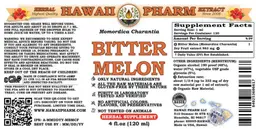 Label for Bitter Melon