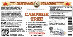 Label for Camphor Tree