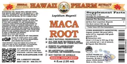 Label for Maca Root