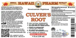 Label for Culver's Root
