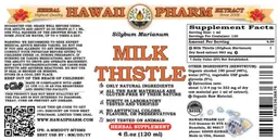 Label for Milk Thistle