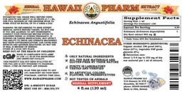 Label for Echinacea angustifolia