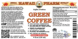 Label for Green Coffee