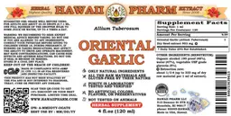 Label for Oriental Garlic