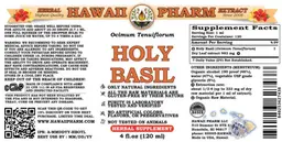 Label for Holy Basil