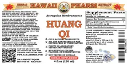 Label for Huang Qi