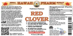 Label for Red Clover
