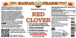 Label for Red Clover