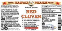 Label for Red Clover